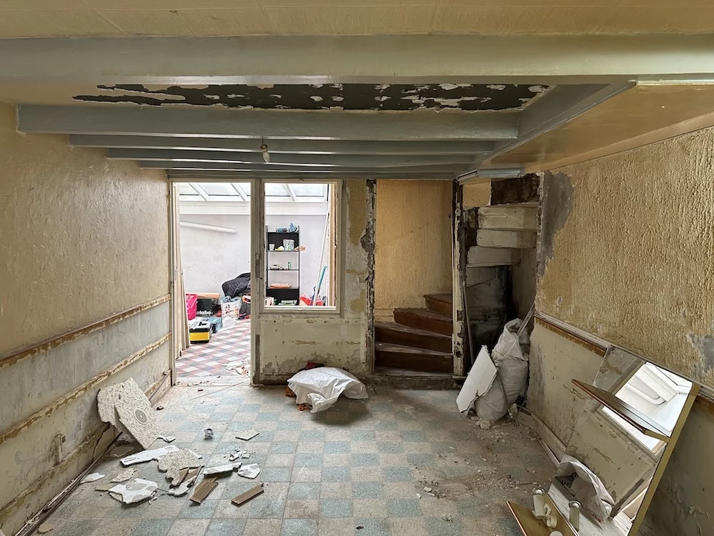 Chantier de Maison de trois chambres à Pont-l’Évêque