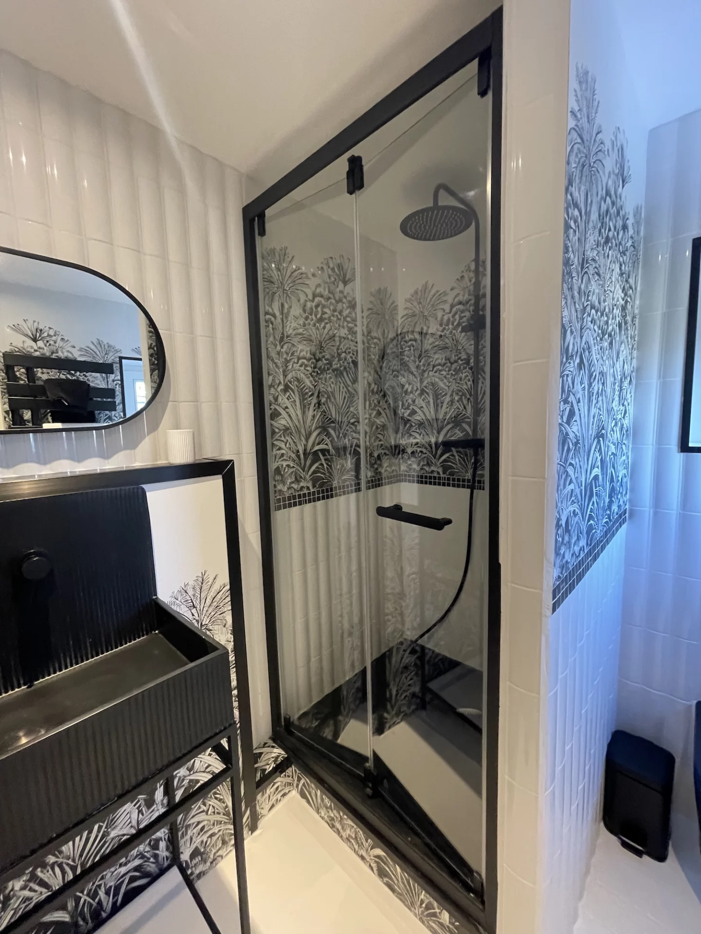 Salle de bain après rénovation à Pont-l’Évêque